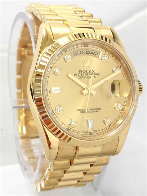 Rolex Champagne Mens Watches 